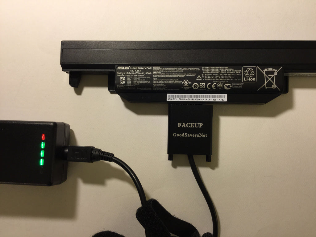 GSPREMIER® External Laptop Battery Charger For ASUS A42 K55 14.4V AND 14.8V BATTERY 9 PINS(BATTERY IS NOT INCLUDED)