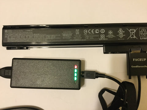 External Laptop Battery Charger for HP AR 08 AR 08 XL ( BATTERY IS NOT INCLUDED)