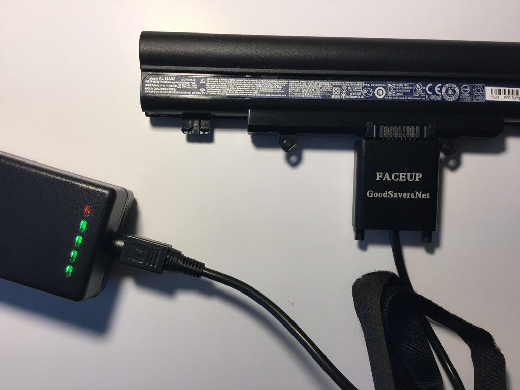 GSPREMIER® External Laptop Battery Charger FOR ACER ASPIRE AL14A32 31CR17/65-2 ULTRABOOK  MORE 8 PINS(BATTERY IS NOT INCLUDED)