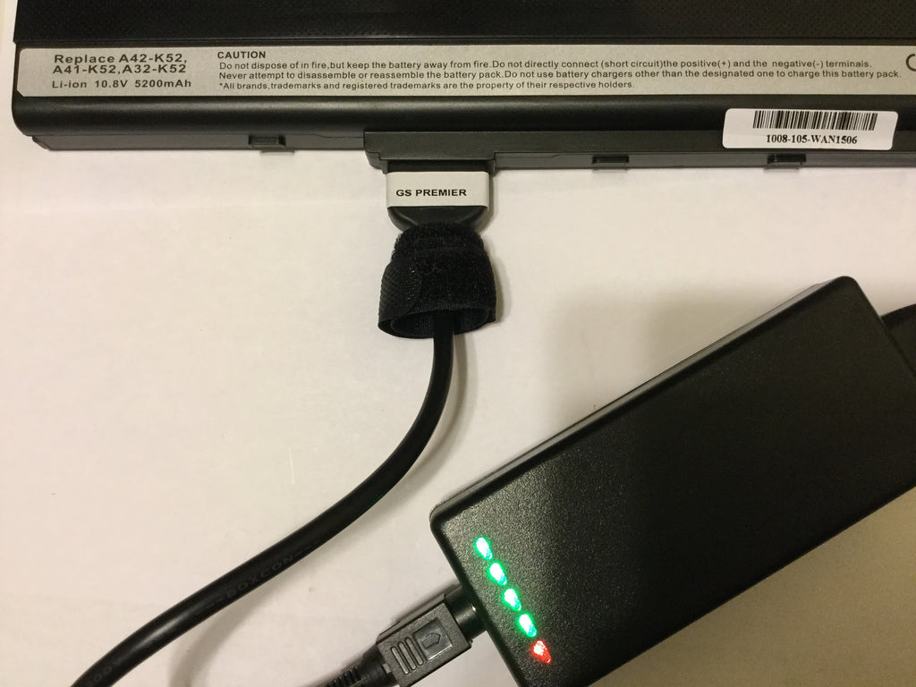 GSPREMIER® External Laptop Battery Charger FOR ASUS  A42-K52 MORE 9 PINS (BATTERY IS NOT INCLUDED)