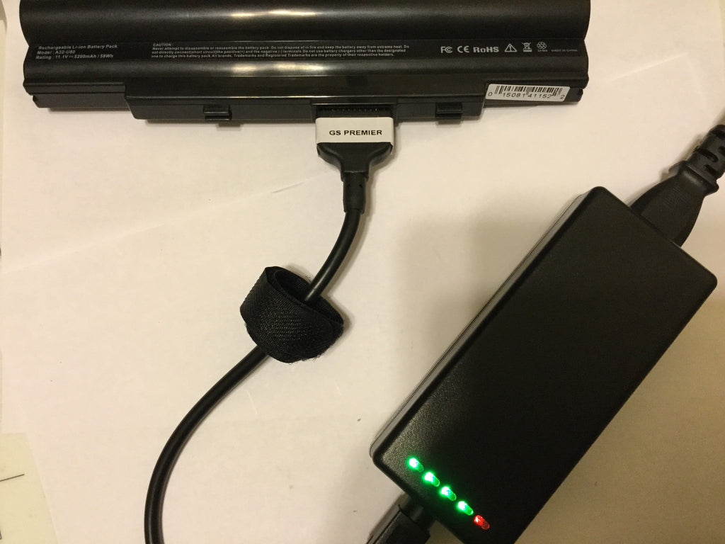 GSPREMIER® External Laptop Battery Charger for ASUS A31-U20/U50/U80 MORE 9 PINS (BATTERY IS NOT INCLUDED)
