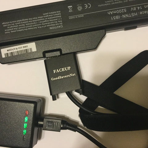 External Laptop Battery Charger  for HP 8pins HS03 HS04 battery