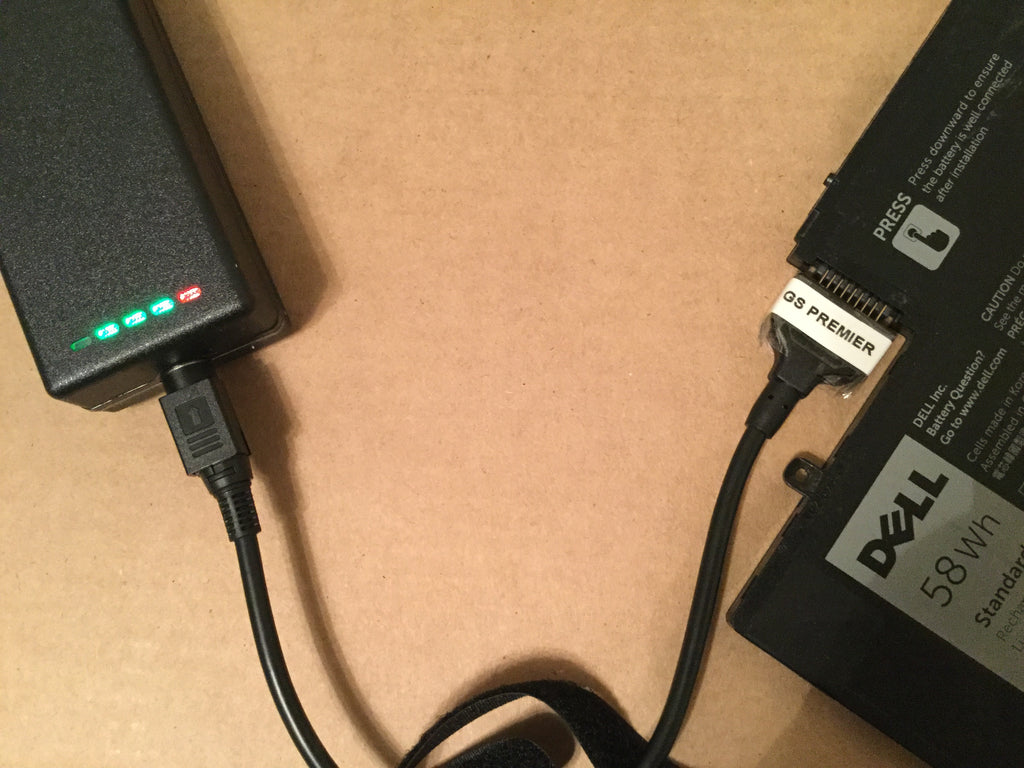 GSPREMIER® External Laptop Battery Charger for Dell Latitude E7440 E7450  7.4V 9 PINS MORE (BATTERY IS NOT INCLUDED)