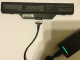 GSPREMIER® External Laptop Battery Charger FOR HP 4530S DV6000 NC4200 NX6520 430G1/G2 450G1 MORE 6 PINS(BATTERY IS NOT INCLUDED)